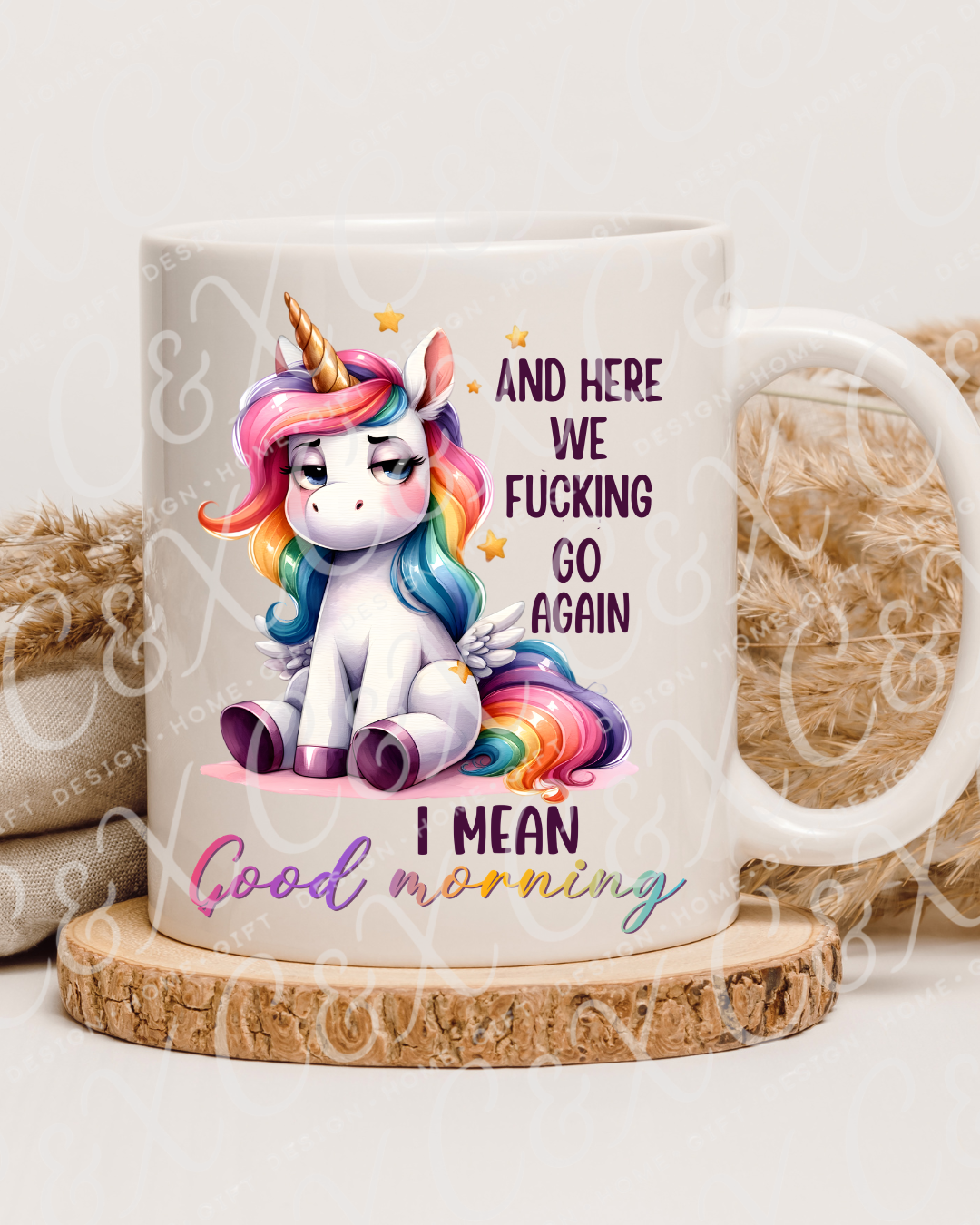 Bad Unicorn Rage Mugs