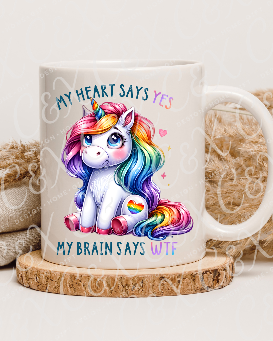 Bad Unicorn Rage Mugs