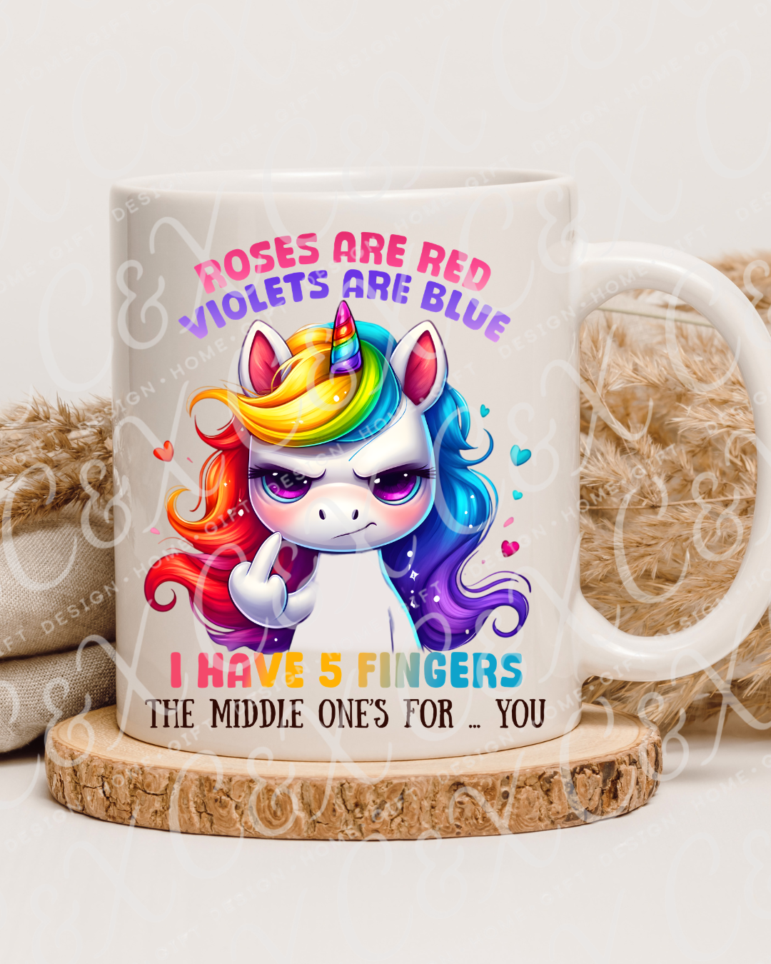Bad Unicorn Rage Mugs