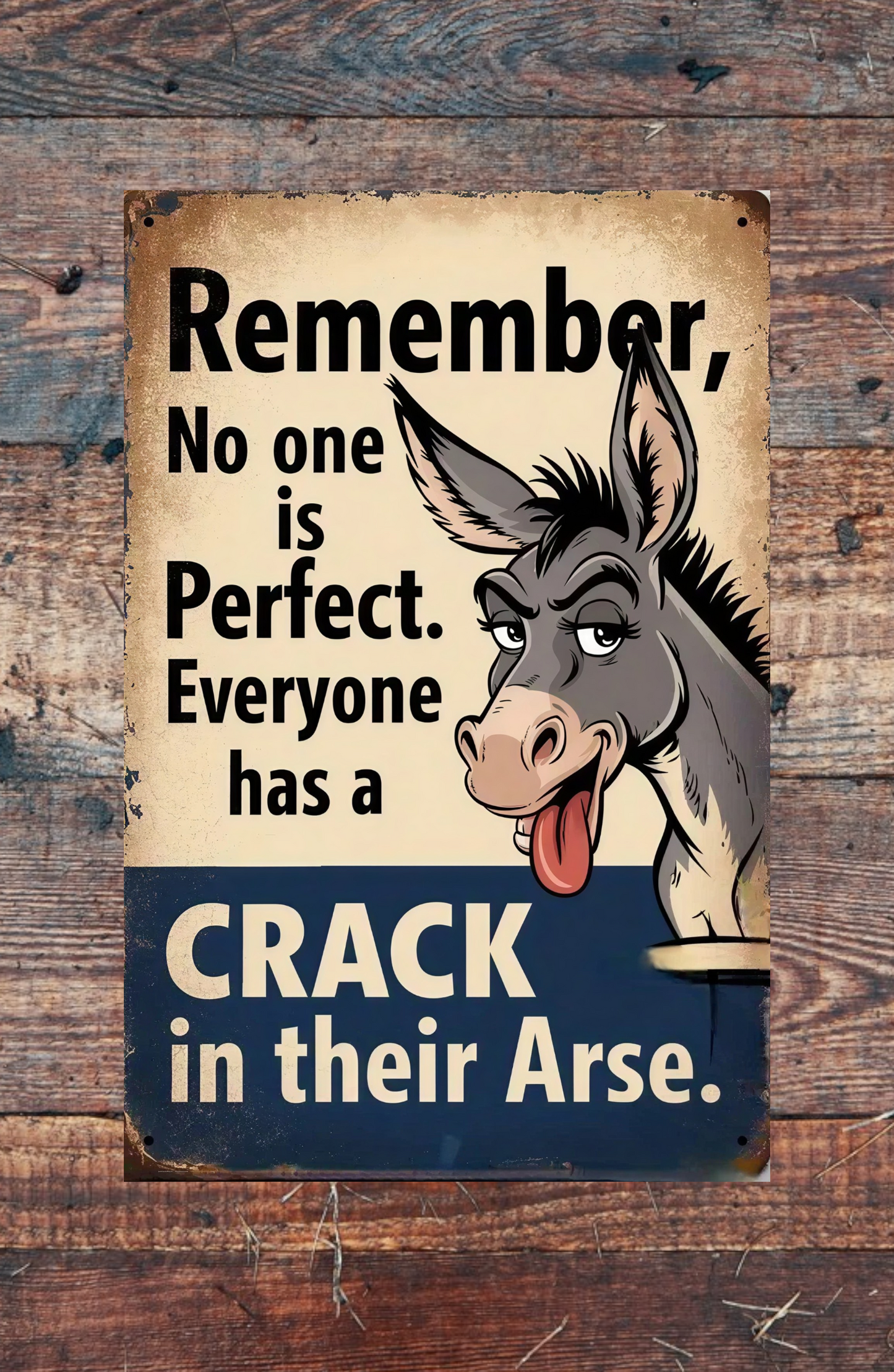 Novelty Printed Metal Signs