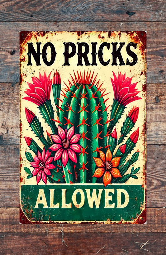 Novelty Printed Metal Signs