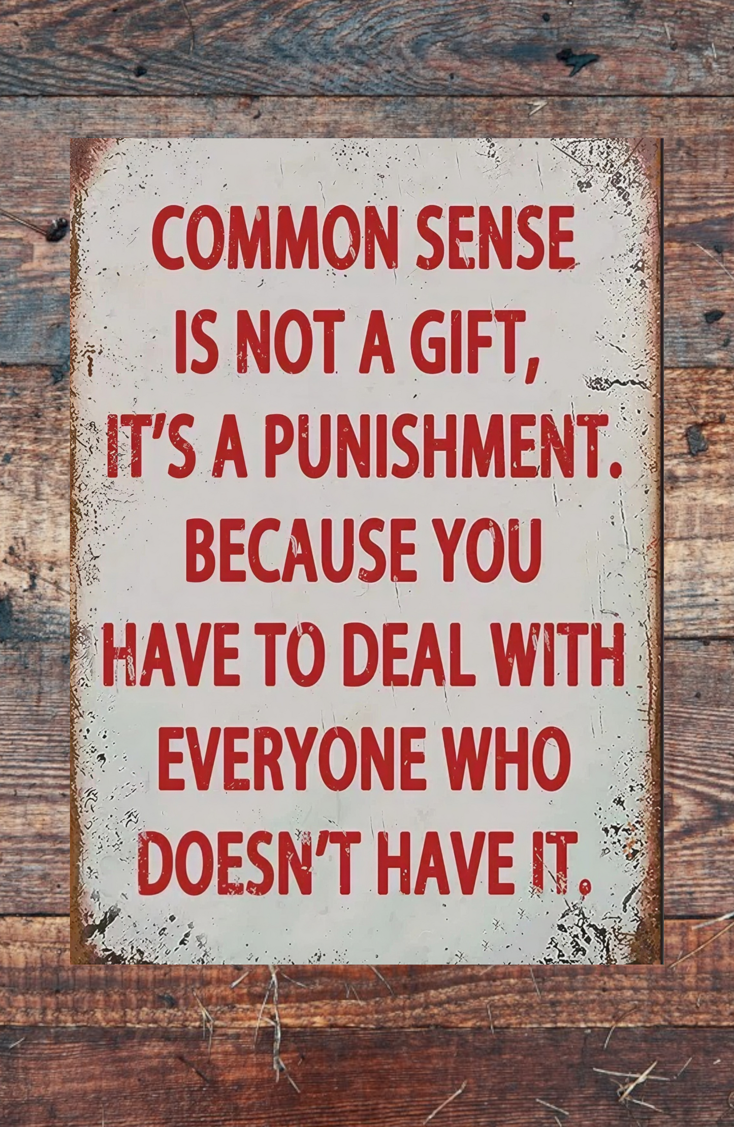 Novelty Printed Metal Signs