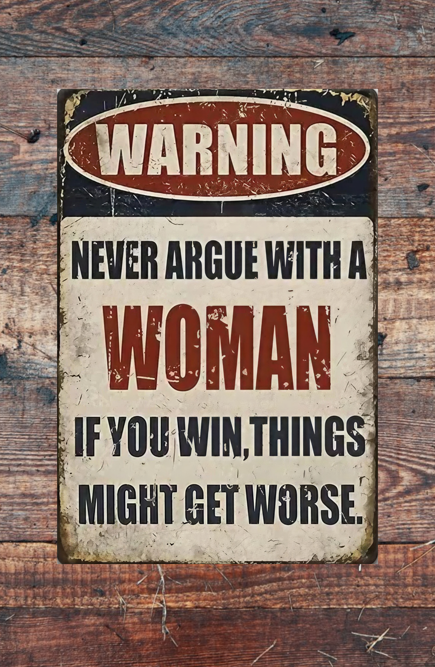 Novelty Printed Metal Signs