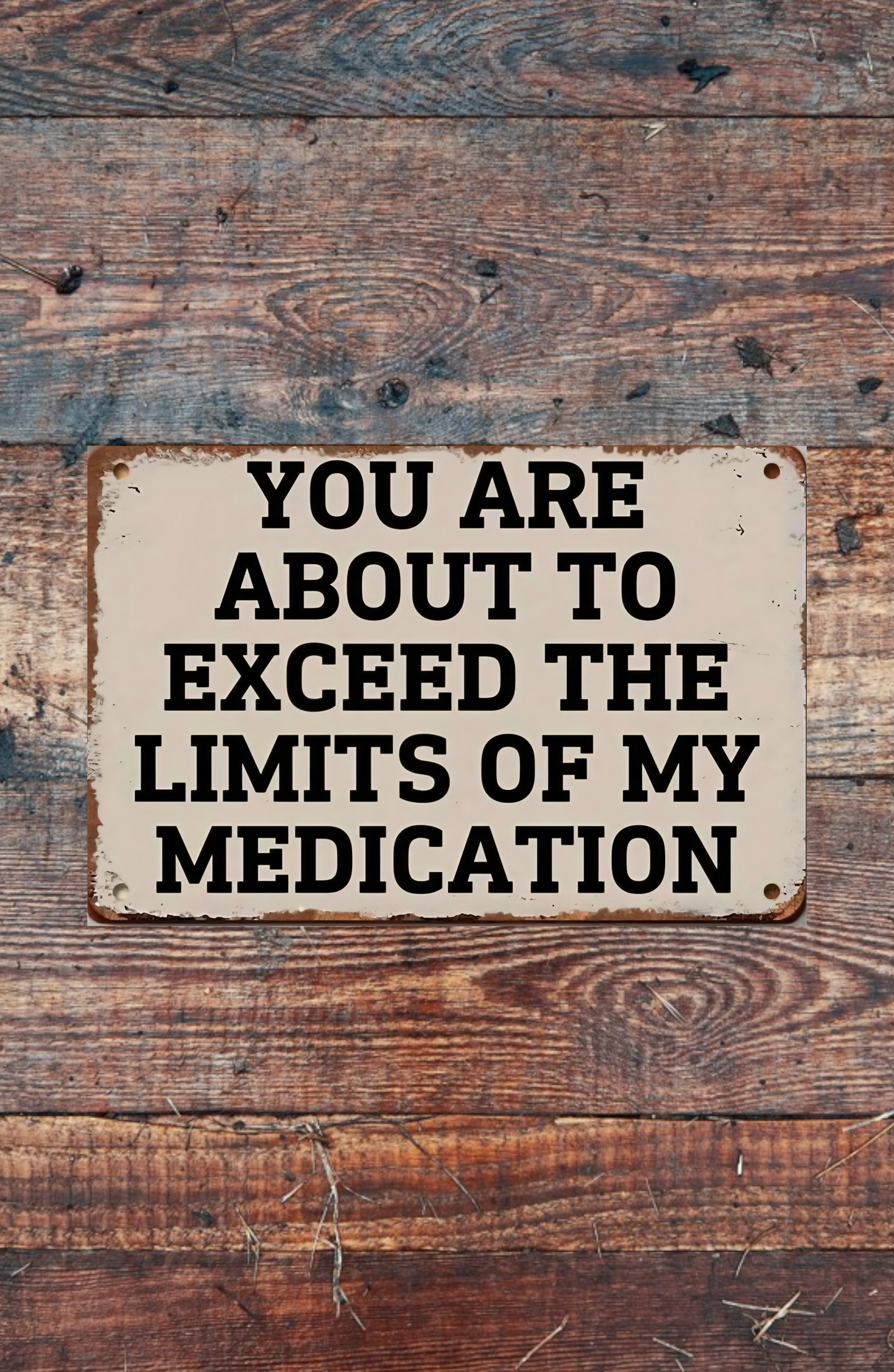 Novelty Printed Metal Signs