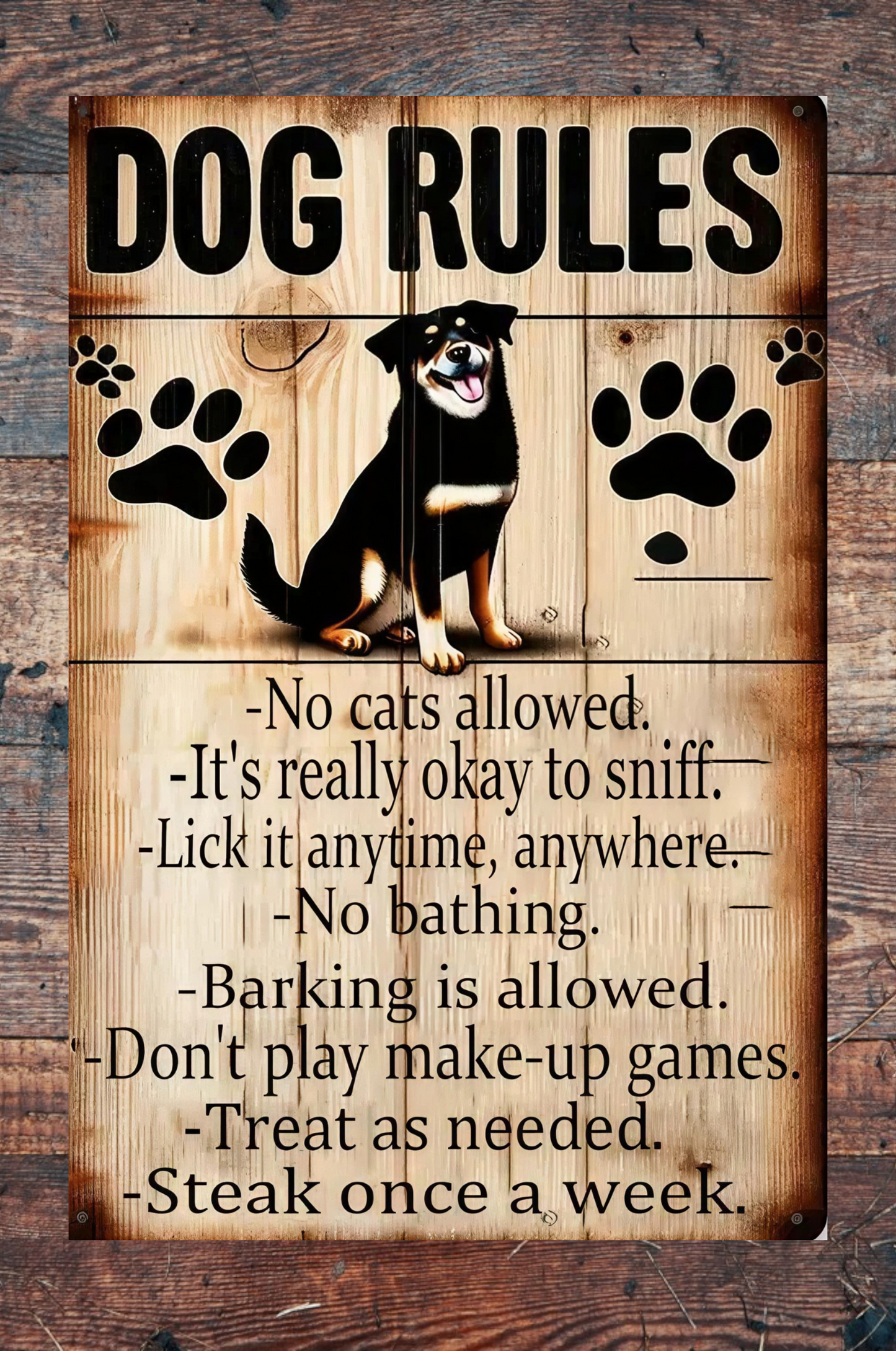 Novelty Printed Metal Signs