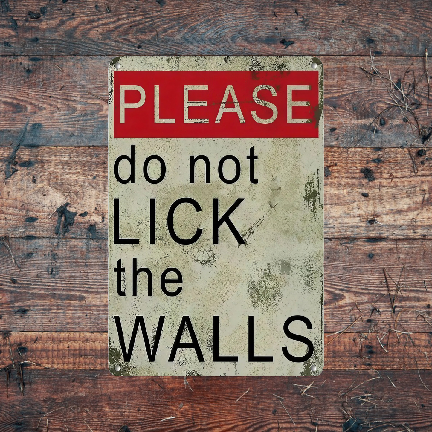 Novelty Printed Metal Signs