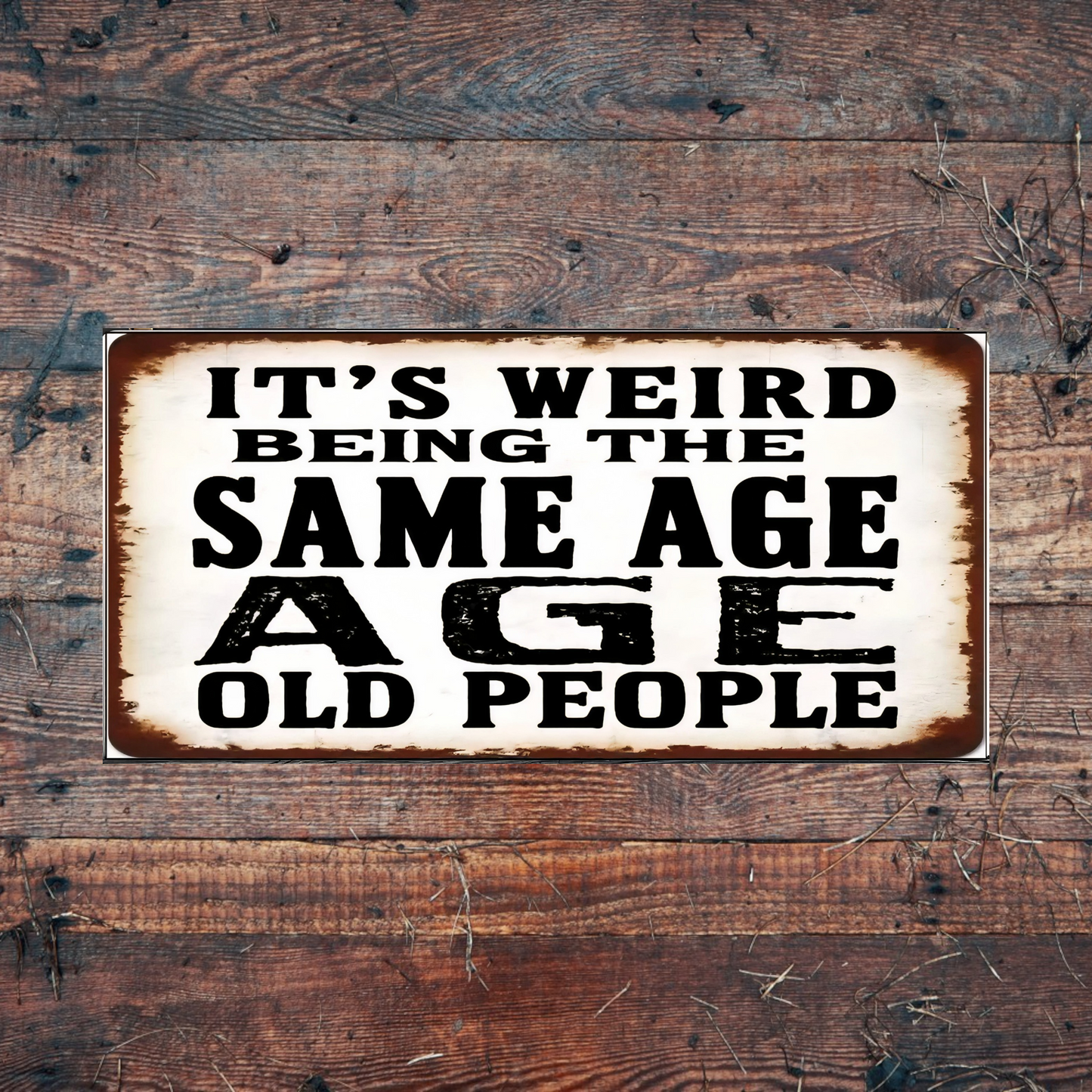 Novelty Printed Metal Signs