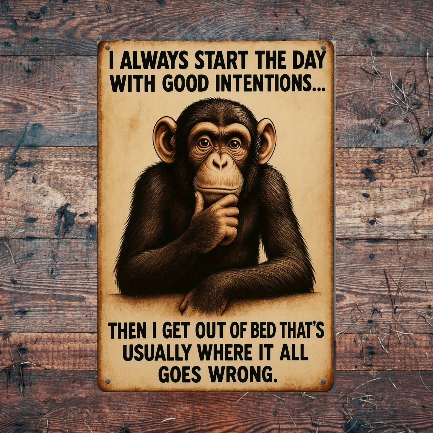 Novelty Printed Metal Signs