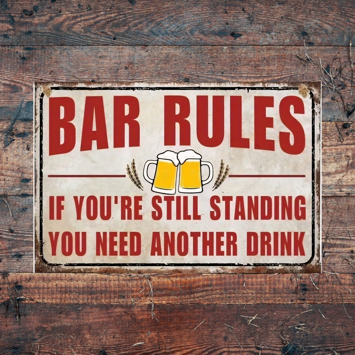 Novelty Printed Metal Signs