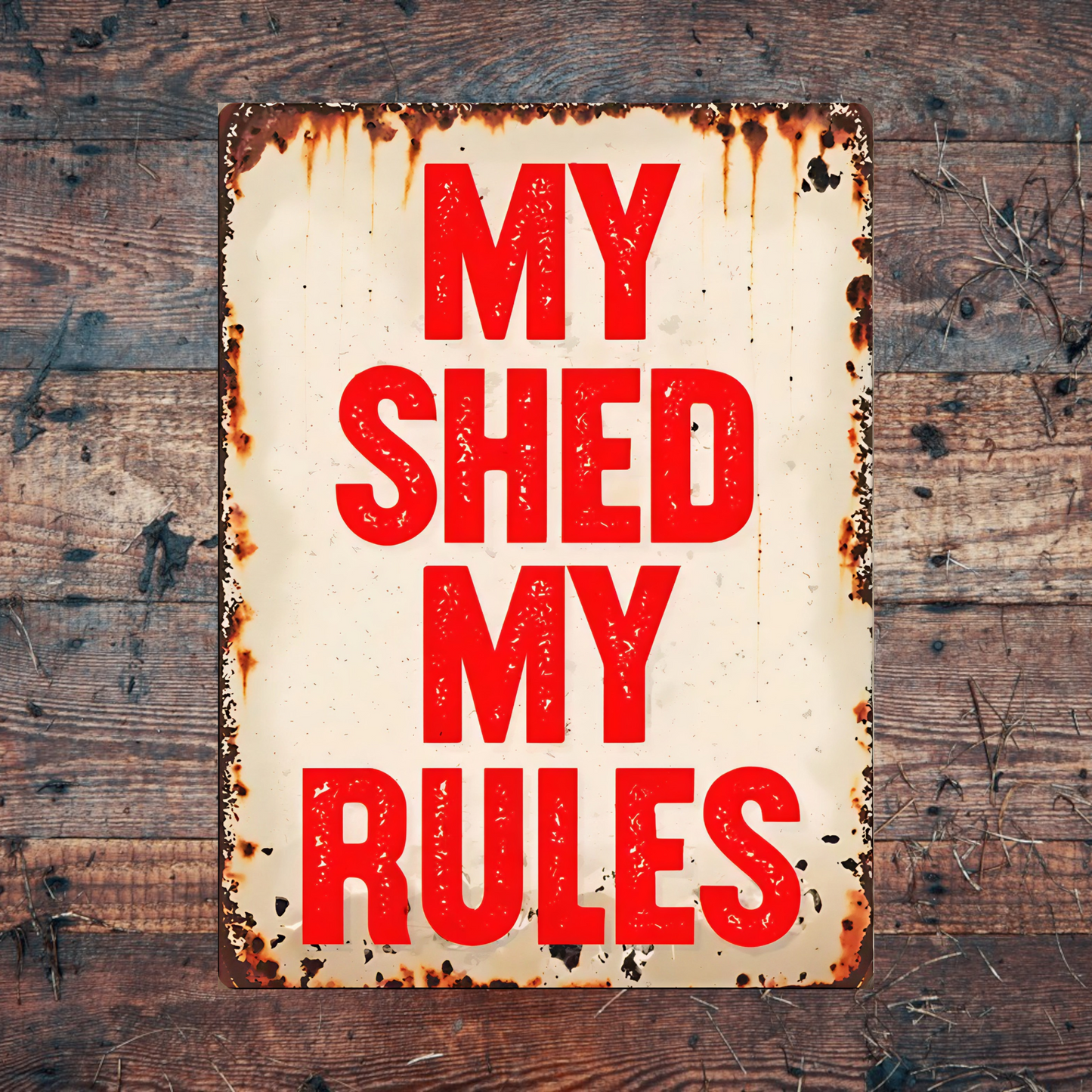 Novelty Printed Metal Signs