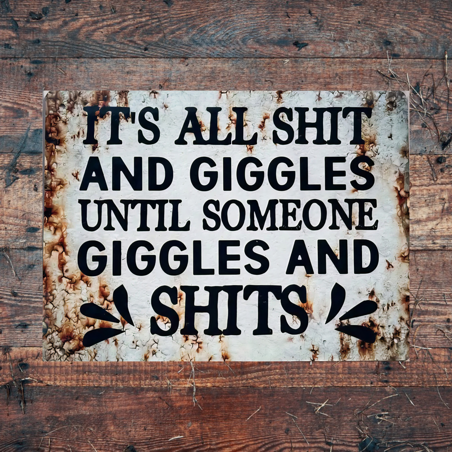 Novelty Printed Metal Signs