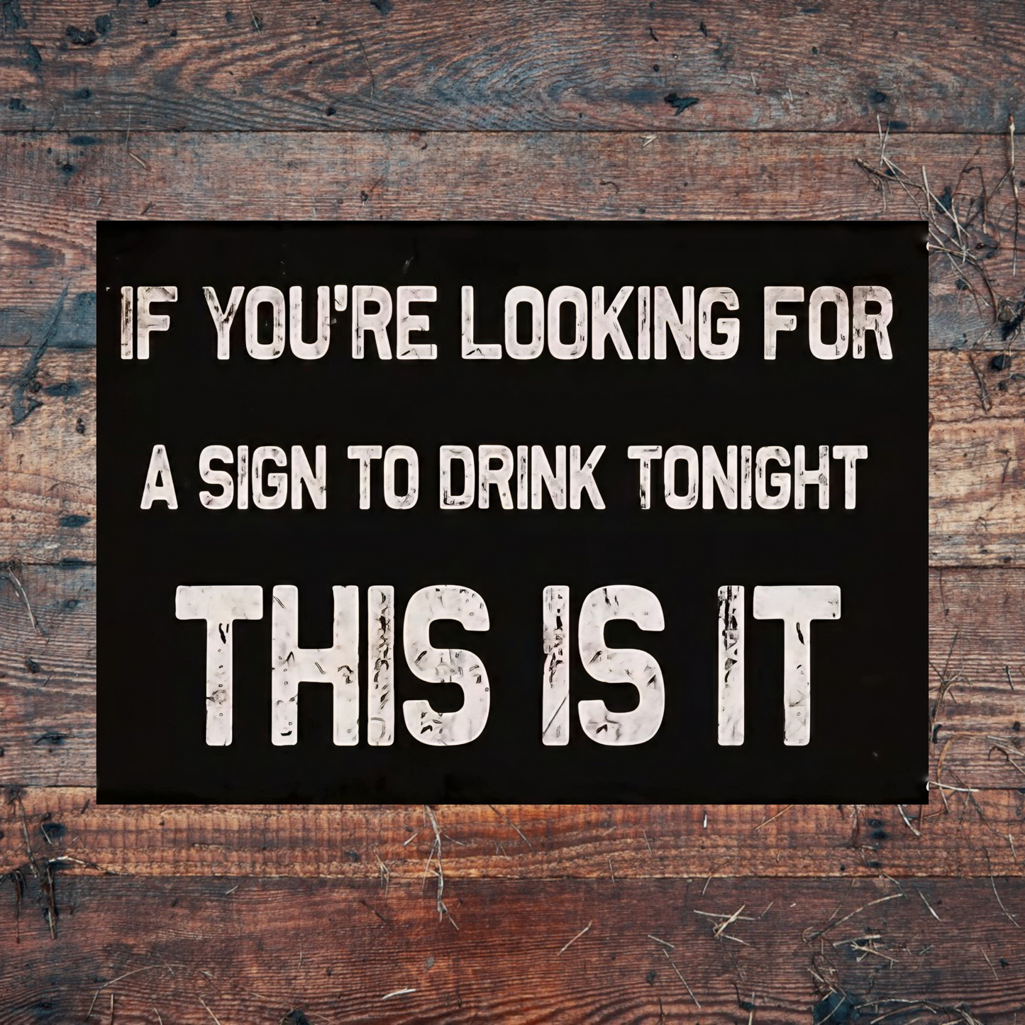 Novelty Printed Metal Signs