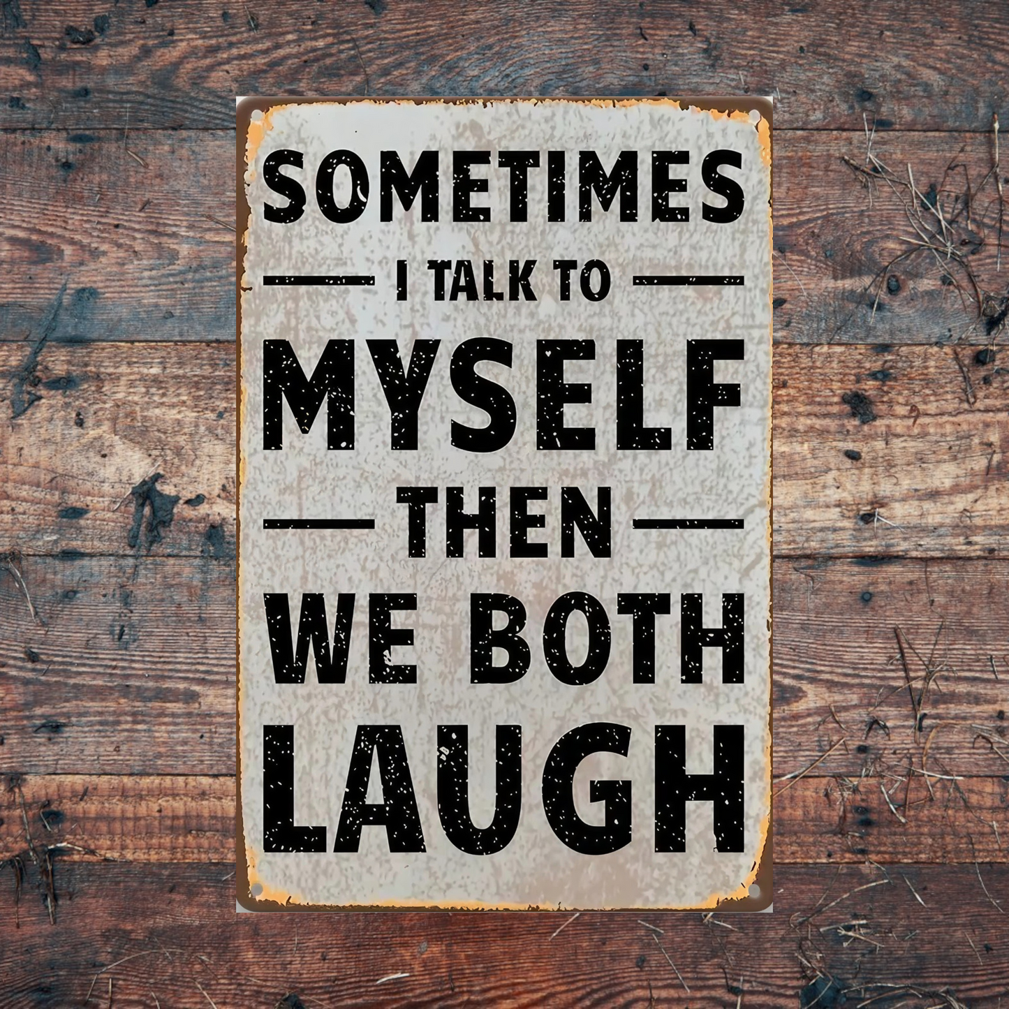 Novelty Printed Metal Signs