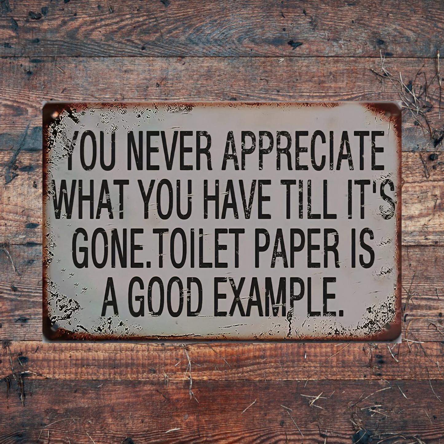 Novelty Printed Metal Signs
