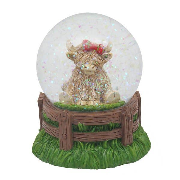 LP75328 - Highland Cow Water Globe