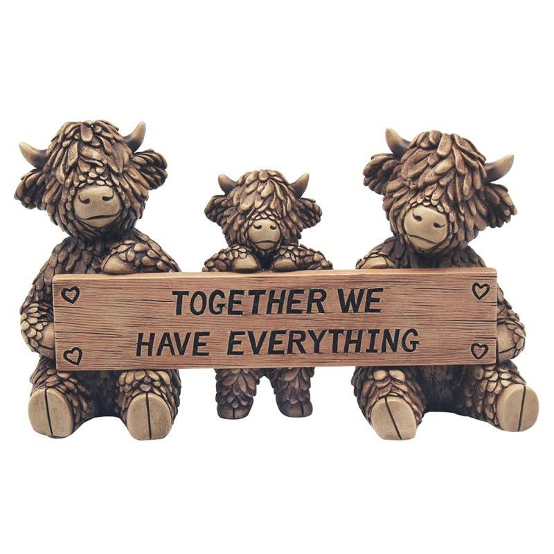 Hughie Highland Cows - Together We Have Everything
