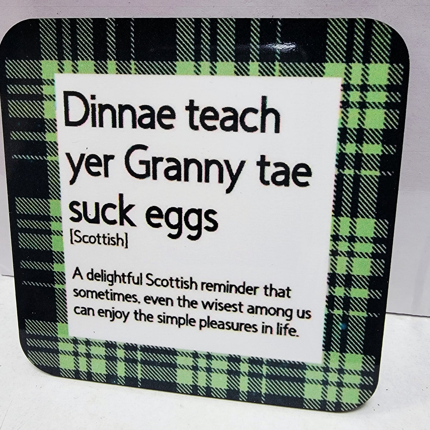 Scottish Slang Coasters