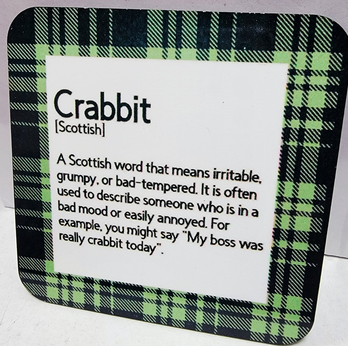 Scottish Slang Coasters