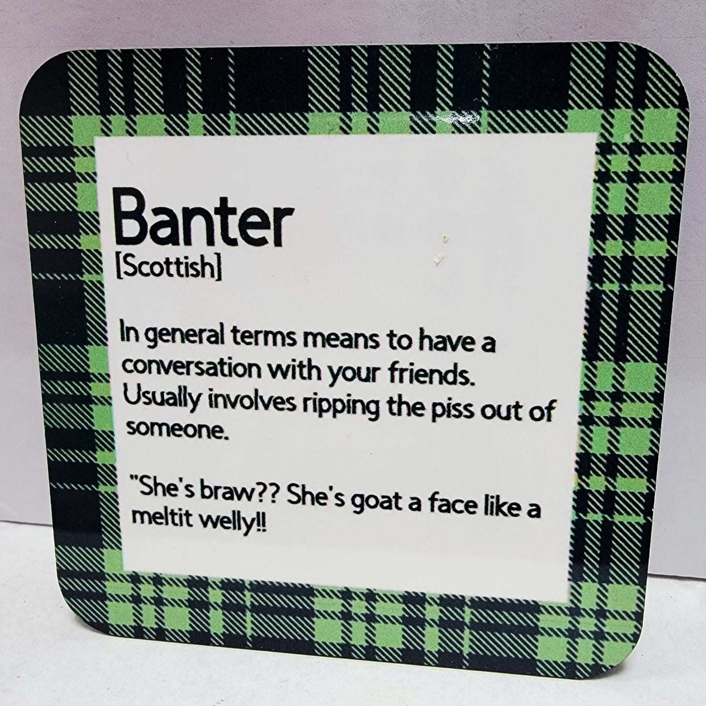 Scottish Slang Coasters