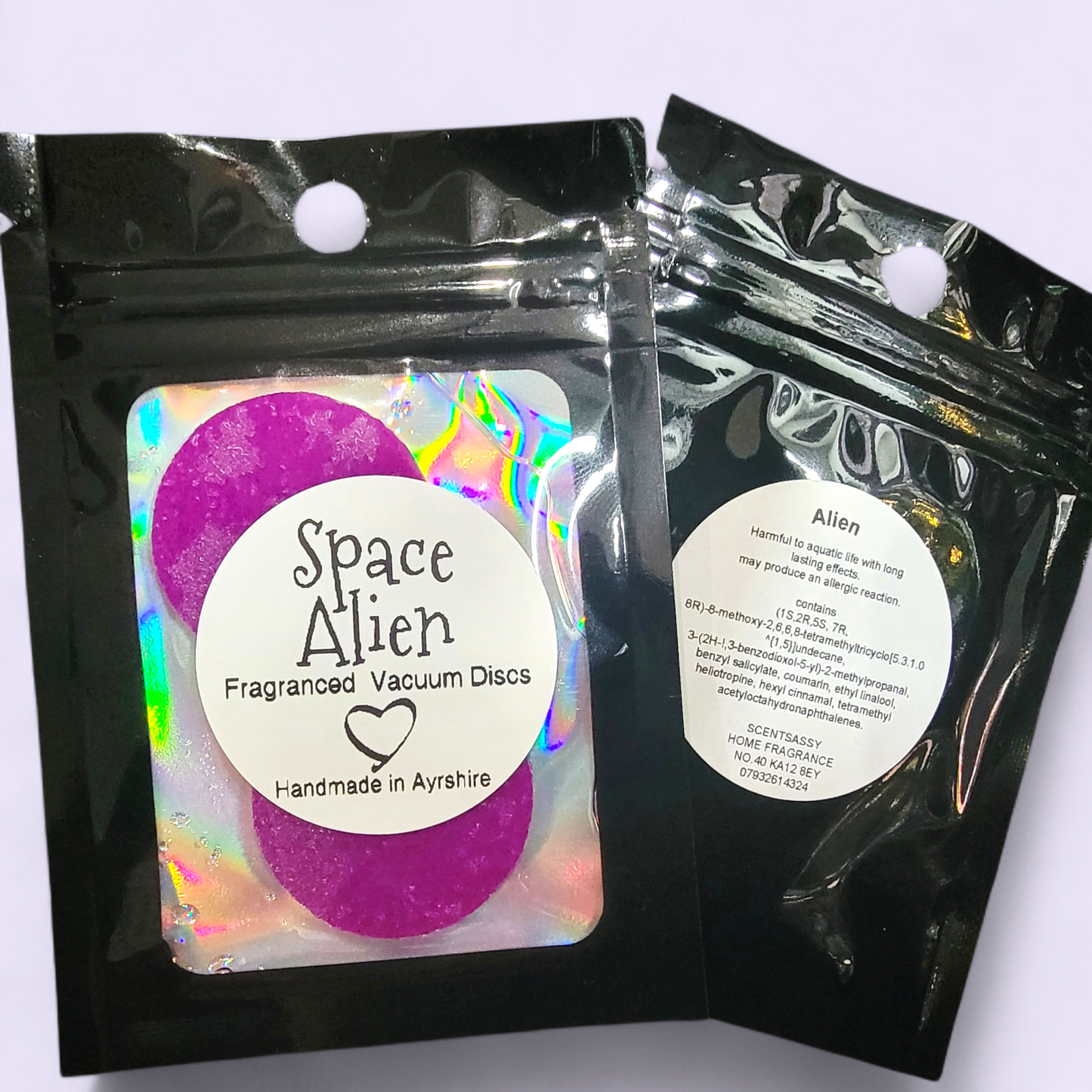 Highly Scented Vacuum Discs