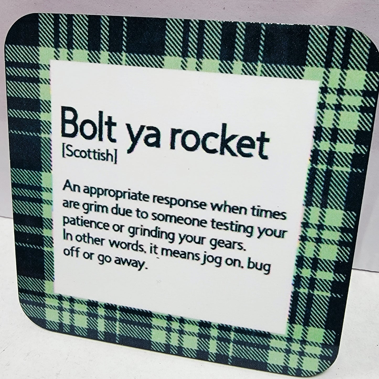 Scottish Slang Coasters