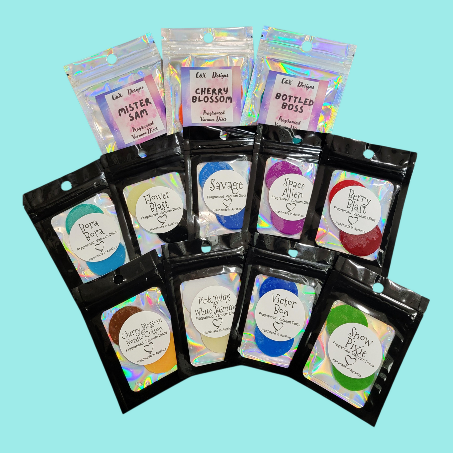 Highly Scented Vacuum Discs