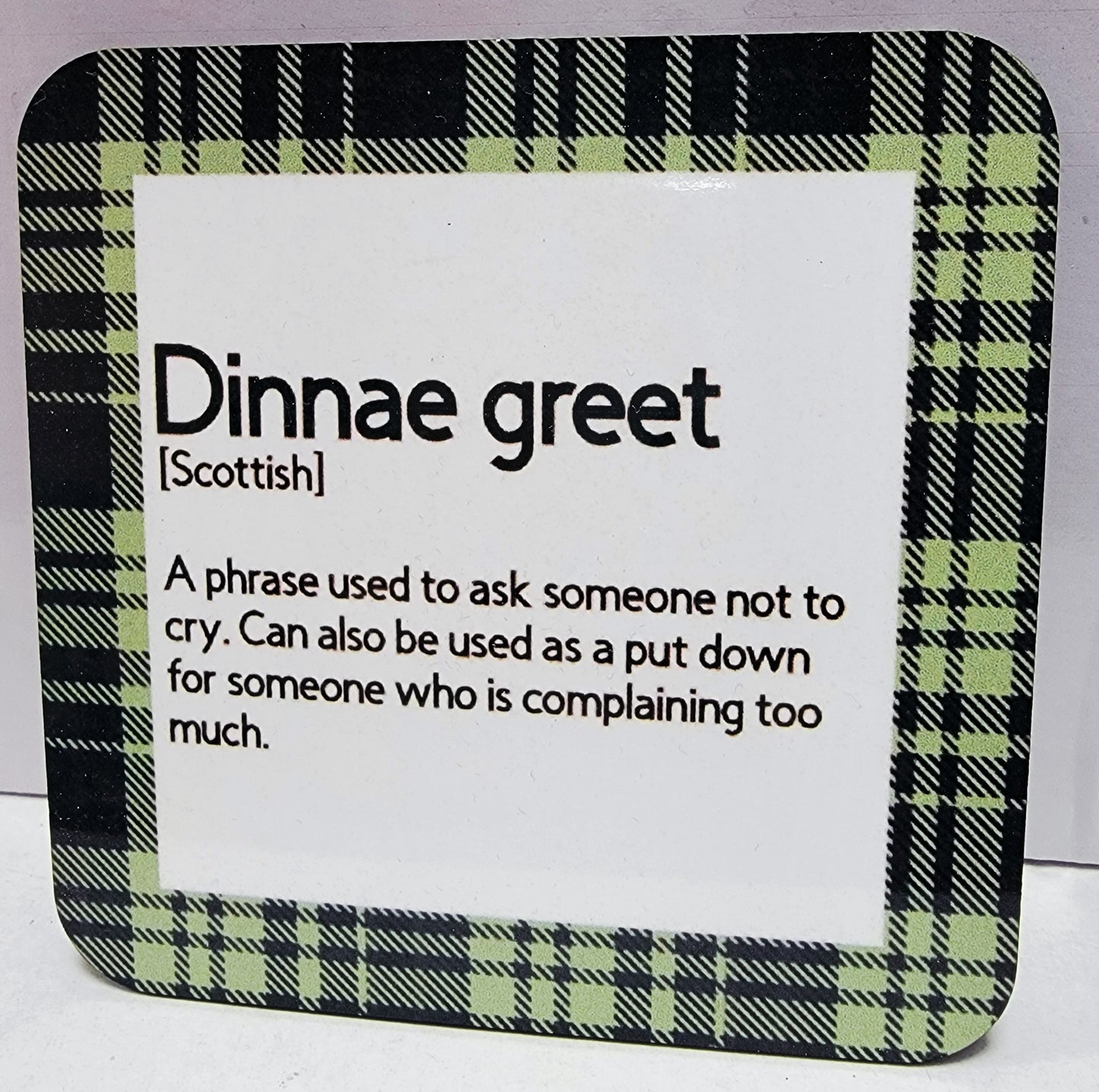 Scottish Slang Coasters