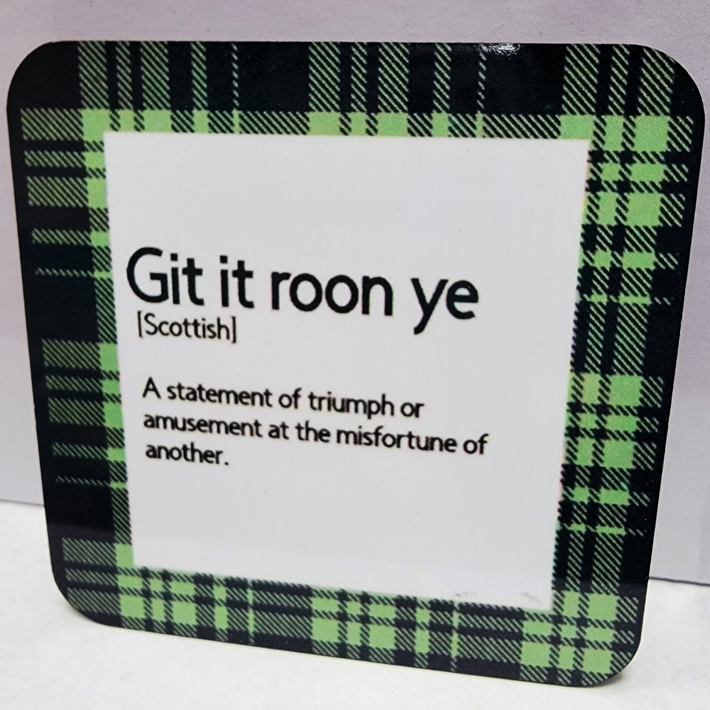 Scottish Slang Coasters