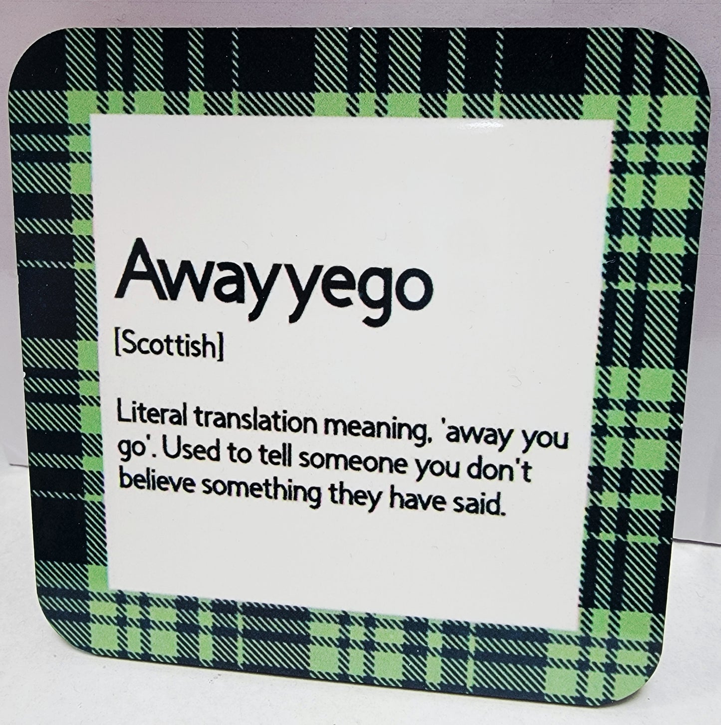 Scottish Slang Coasters