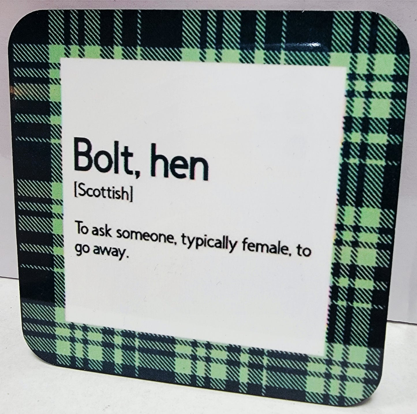 Scottish Slang Coasters