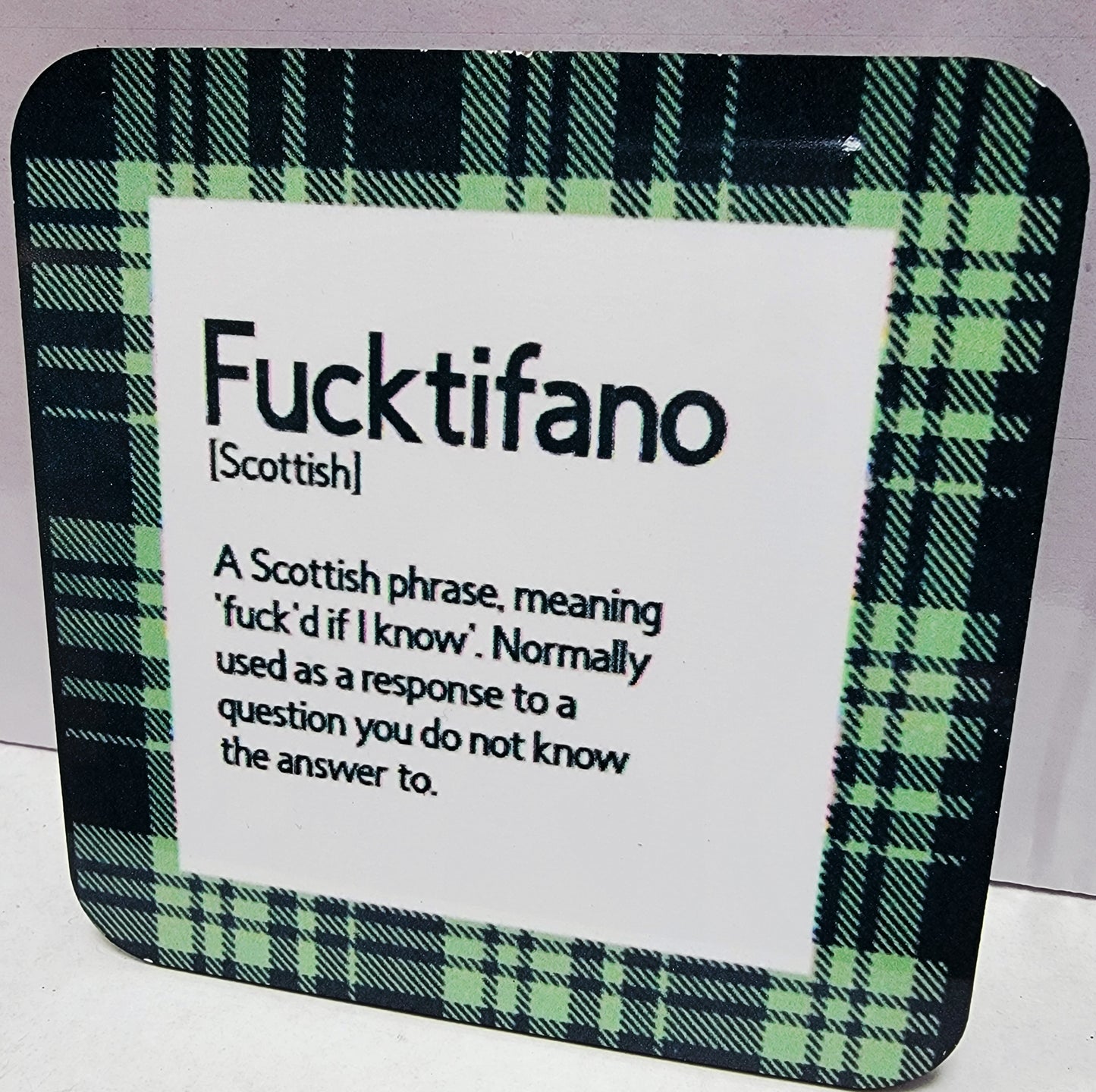 Scottish Slang Coasters
