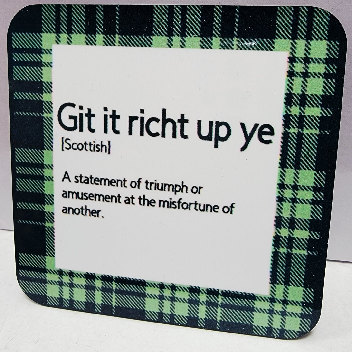 Scottish Slang Coasters