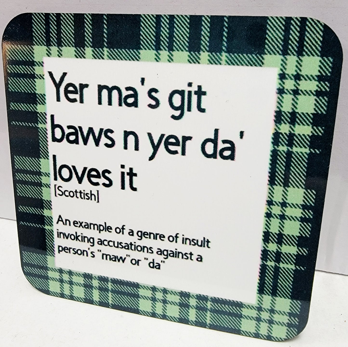 Scottish Slang Coasters
