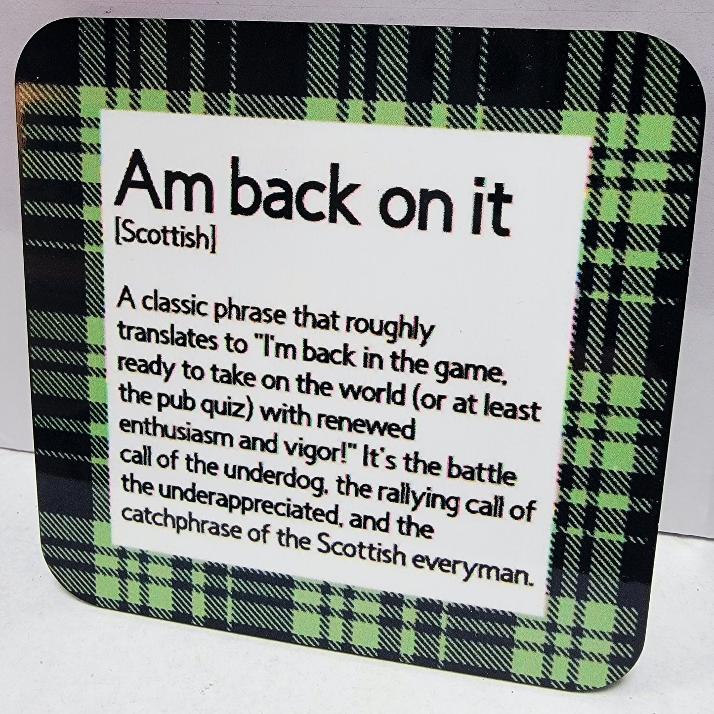 Scottish Slang Coasters