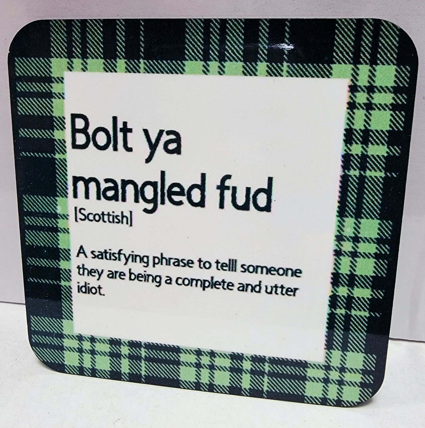 Scottish Slang Coasters